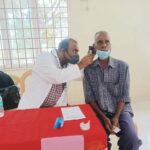 Free Medical Camp conducted at Shri Draupathi Amman Kovil Street, Korattur, Chennai.​