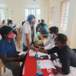 Free Medical Camp conducted at Shri Draupathi Amman Kovil Street, Korattur, Chennai.​