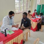 Free Medical Camp conducted at Shri Draupathi Amman Kovil Street, Korattur, Chennai.​