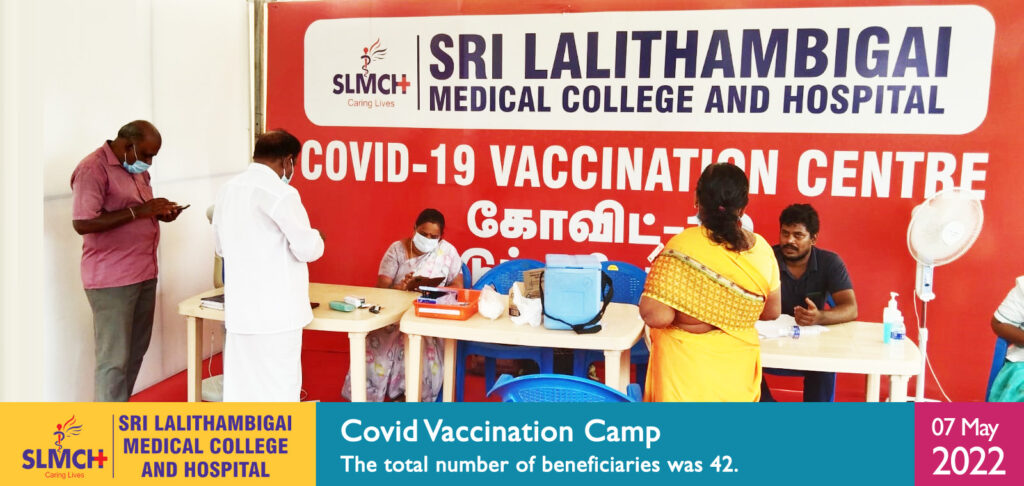 Covid Vaccination Camp on 07 May 2022
