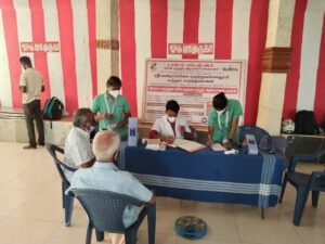 Free Medical Camp at Murugan Temple, Maduravoyal