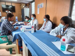 Medical Camp at URC Construction Company, Ambattur