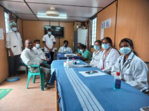 Medical Camp at URC Construction Company, Ambattur