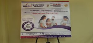 On the occasion of World family doctor's day, an event was organized