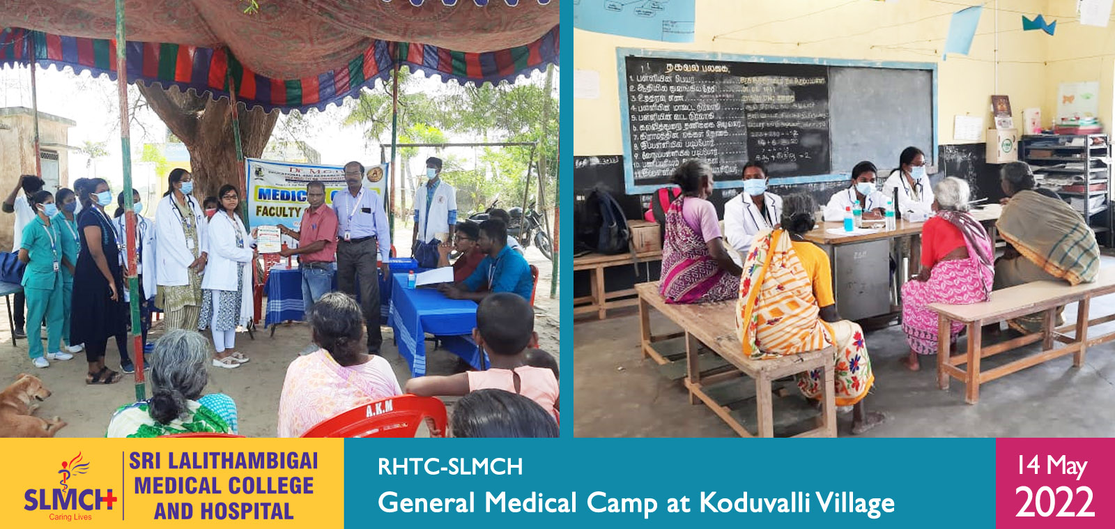 RHTC-SLMCH General Medical Camp at Koduvalli Village
