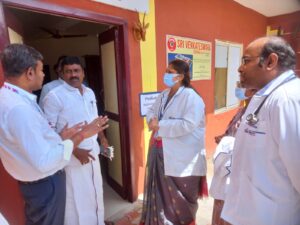 Medical Camp at Venkateswara Chakra School