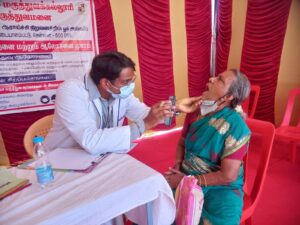 Medical Camp at Venkateswara Chakra School