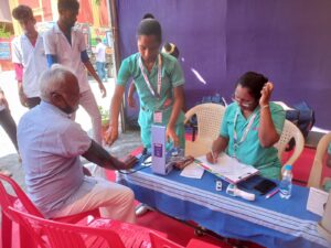 Medical Camp at Venkateswara Chakra School