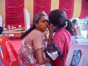 Medical Camp at Venkateswara Chakra School