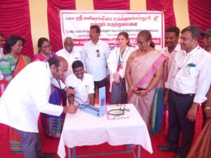 Medical Camp at Venkateswara Chakra School