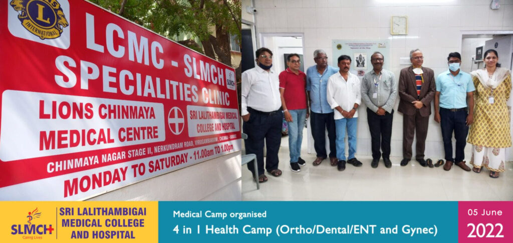 4 in 1 Health Camp (Ortho/Dental/ENT and Gynec)