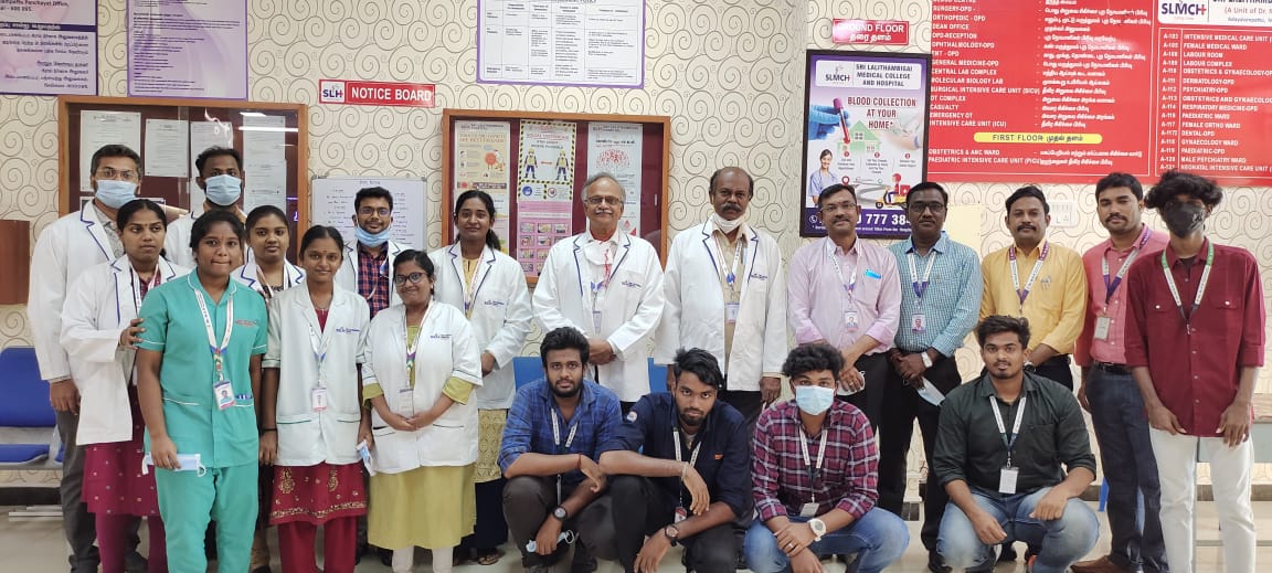 Sapling Plantation, Student Competition, Blood Donation Camp and Health camp at Church To mark the celebration of founder chancellor's wedding anniversary