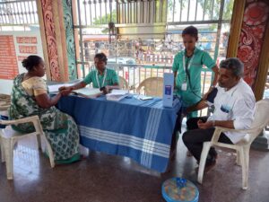 Free Medical Camp at Vanagaram Amman Temple