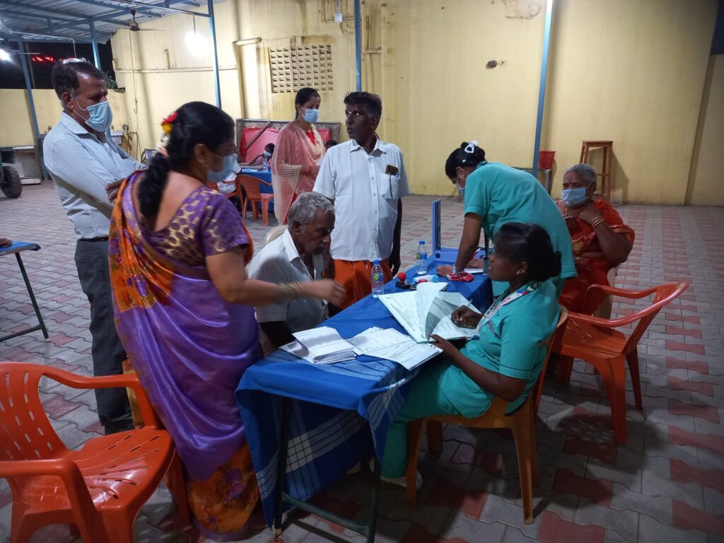 Sri Sai Baba Temple Mogappair Free Medical Camp