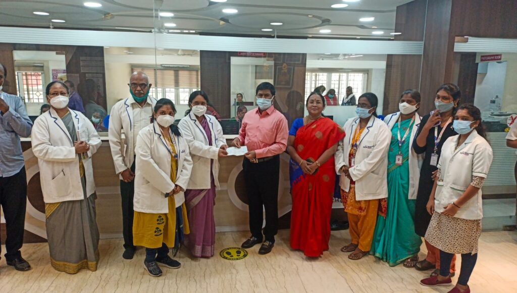 Our President honoured the best performing departments