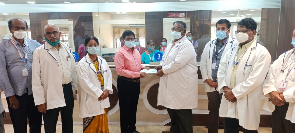 Our President honoured the best performing departments