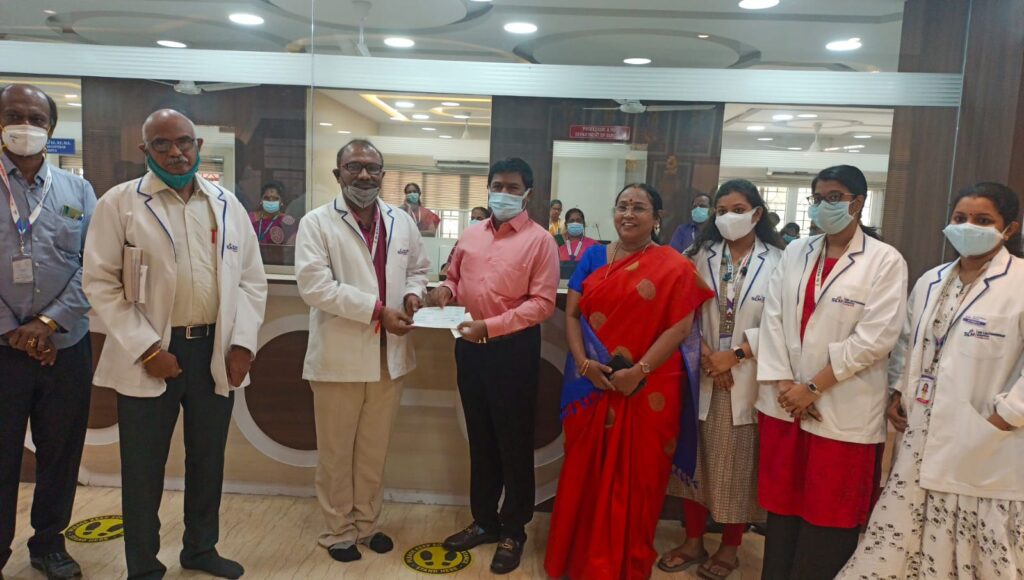 Our President honoured the best performing departments