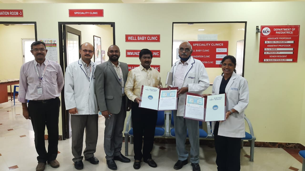 MoU for Joint Research Study/Work initiated between SLMCH with Saveetha Medical College