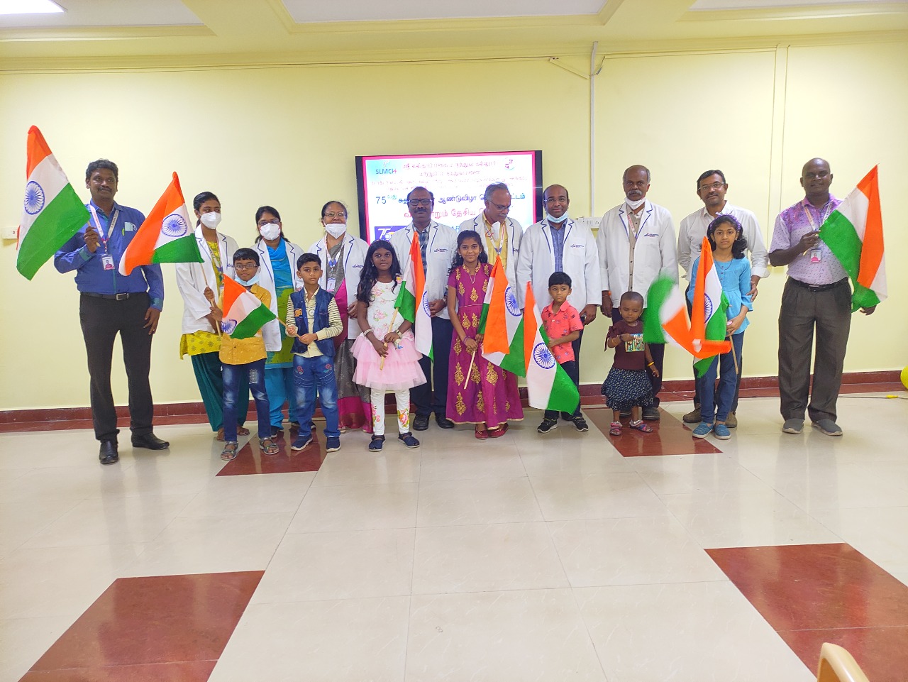 75th Years of Independence - Kids Events organized Department of Paediatrics & CMCHIS, at SLMCH.