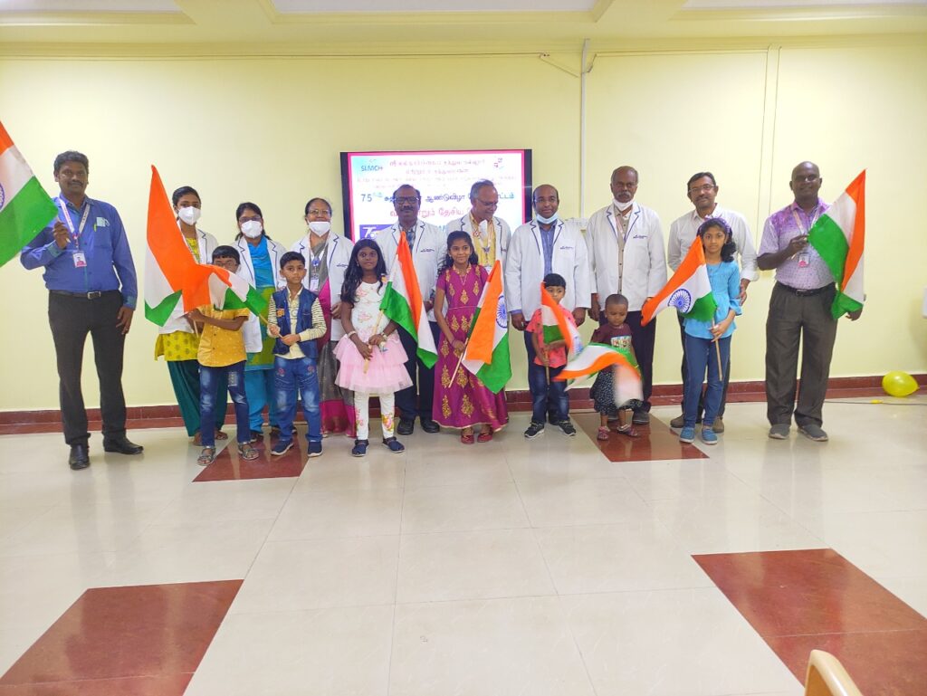 75th Years of Independence - Kids Events organized Department of Paediatrics & CMCHIS, at SLMCH.