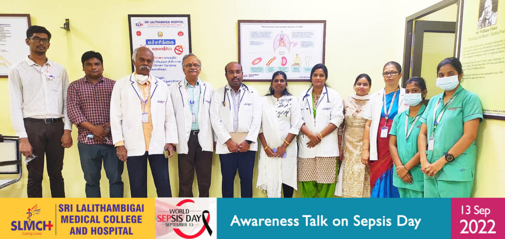 Awareness Talk on Sepsis on the occasion of World Sepsis Day