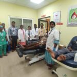 To mark the celebration of Our beloved Founder Chancellor's Birthday Blood Donation Camp