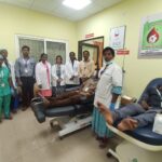 To mark the celebration of Our beloved Founder Chancellor's Birthday Blood Donation Camp