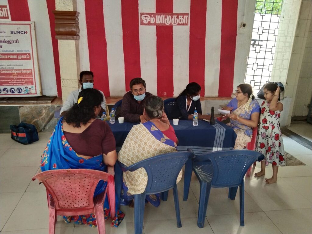 Free Medical Camp at Maamurugan temple, Maduravoyel