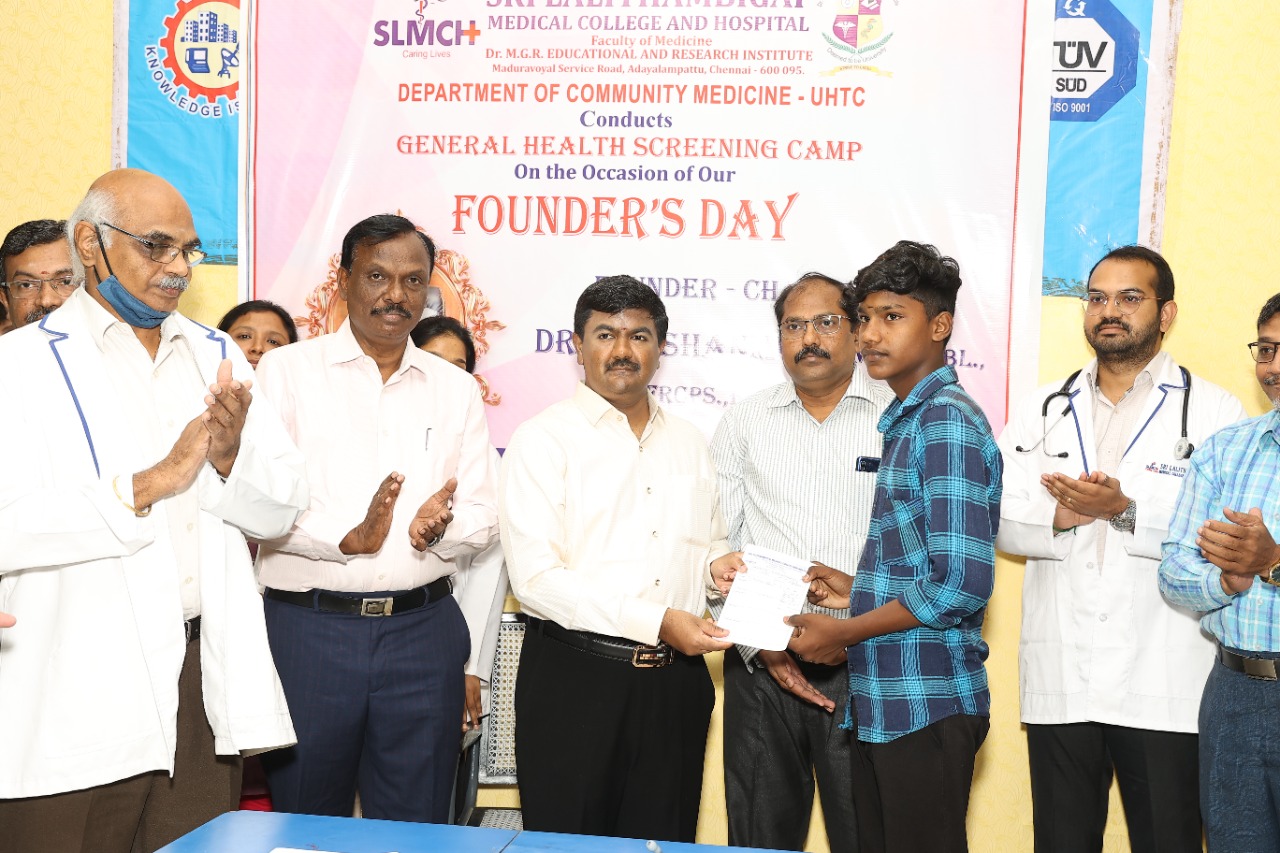 Founder's Day - Department of Community Medicine - UHTC