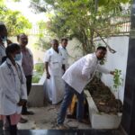 Sapling plantation celebration of our beloved founder-chancellor's Birthday