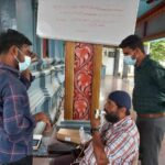 Free health checkup camp at temple