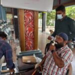 Free health checkup camp at temple