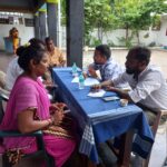 Free health checkup camp at temple