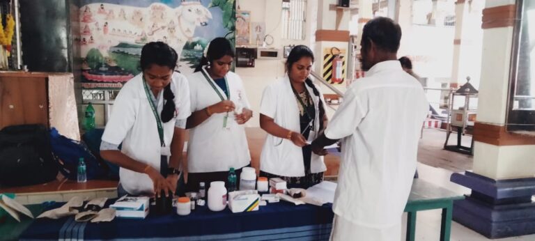 Free Medical Camp at Maamurugan temple