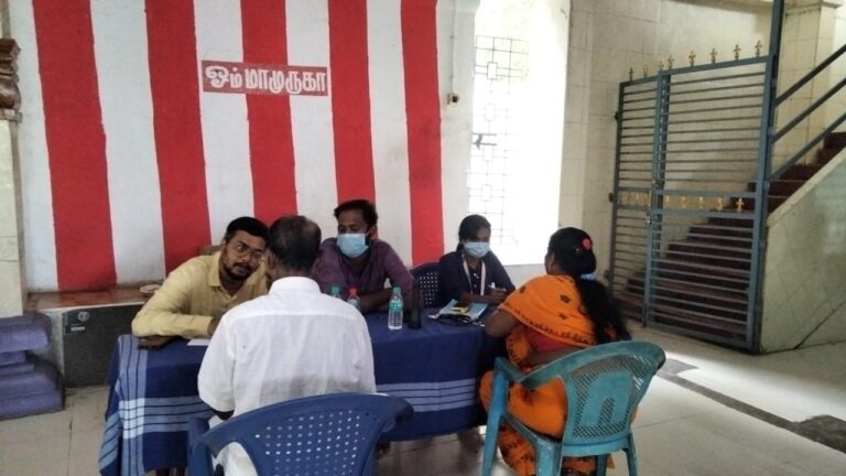 Free Medical Camp at Maamurugan temple