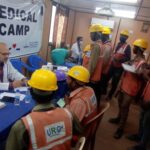 Medical Camp at URC constructions