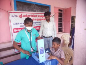 School Health Camp at Villivakkam Panchayat Union Middle School
