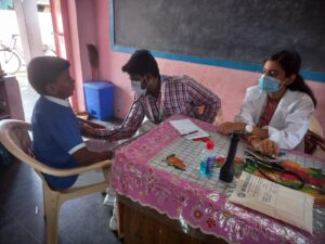 School Health Camp at Villivakkam Panchayat Union Middle School