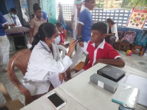 School Health Camp at Villivakkam Panchayat Union Middle School