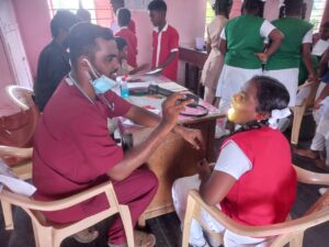 School Health Camp at Villivakkam Panchayat Union Middle School