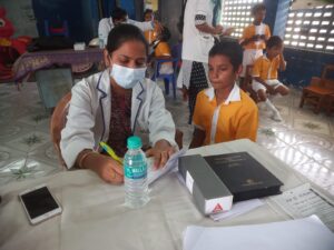 School Health Camp at Villivakkam Panchayat Union Middle School