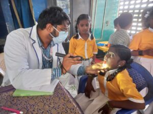School Health Camp at Villivakkam Panchayat Union Middle School