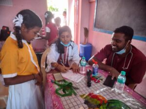 School Health Camp at Villivakkam Panchayat Union Middle School