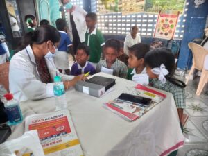 School Health Camp at Villivakkam Panchayat Union Middle School